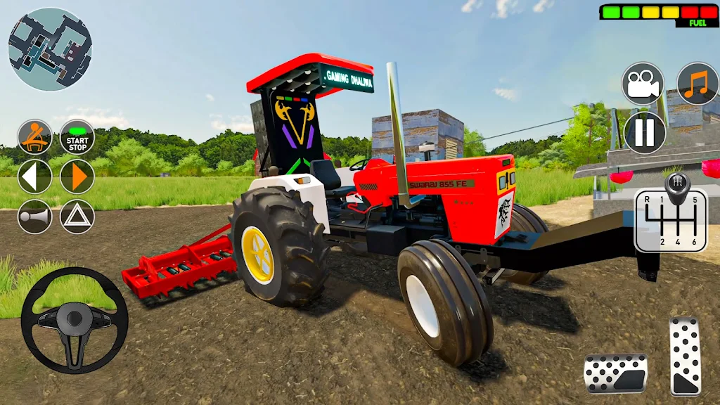 Cargo Tractor Farming Game 3D Tangkapan skrin 2