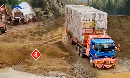 Truck Offroad Simulator Games Schermafbeelding 0