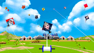 Osman Gazi kite flying 3d game Captura de pantalla 3