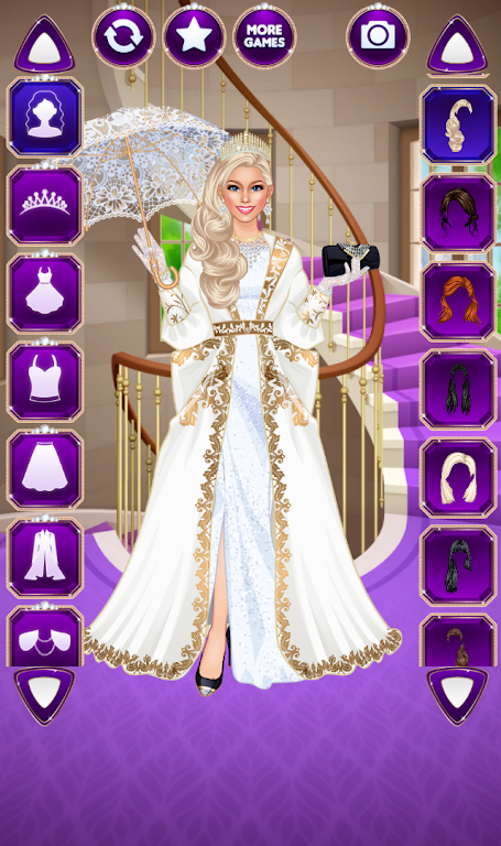 Royal Dress Up - Fashion Queen ภาพหน้าจอ 1