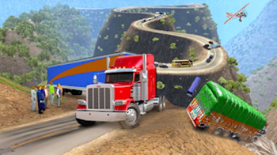 Indian Truck Game Cargo Truck Ekran Görüntüsü 2