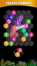 Merge Hexa - Number Puzzle應用截圖第2張