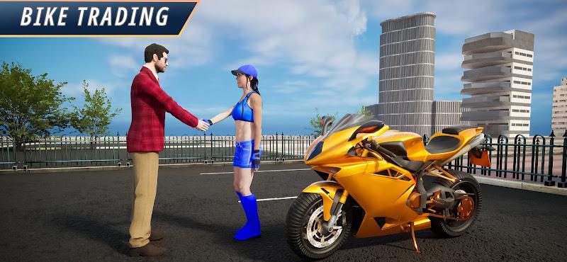 Motorcycle Bike Dealer Games Tangkapan skrin 1