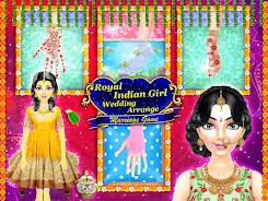 Indian Wedding Princess Salon Captura de tela 3