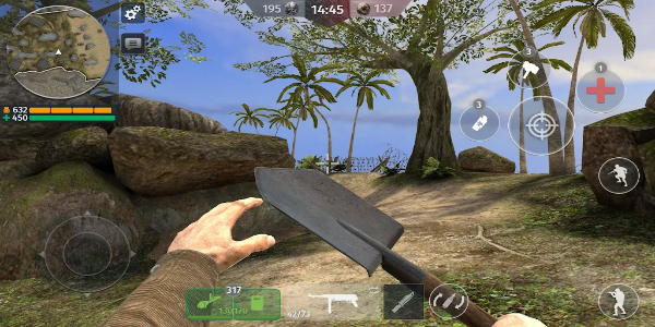 World War 2 - Battle Combat Mod Ảnh chụp màn hình 1