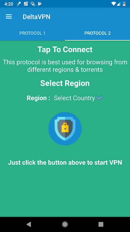 Delta VPN : Secure VPN Proxy : VPN UK, IRAN, USA應用截圖第0張