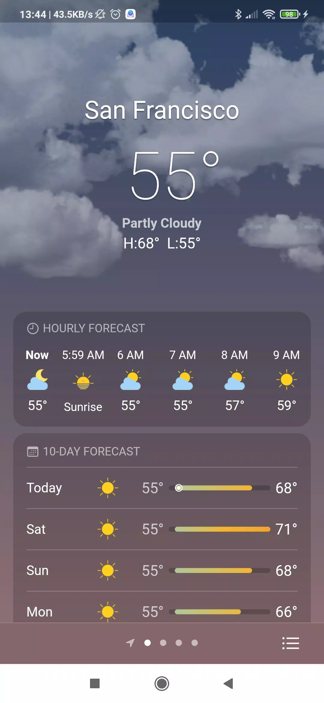 Real Weather Ảnh chụp màn hình 0