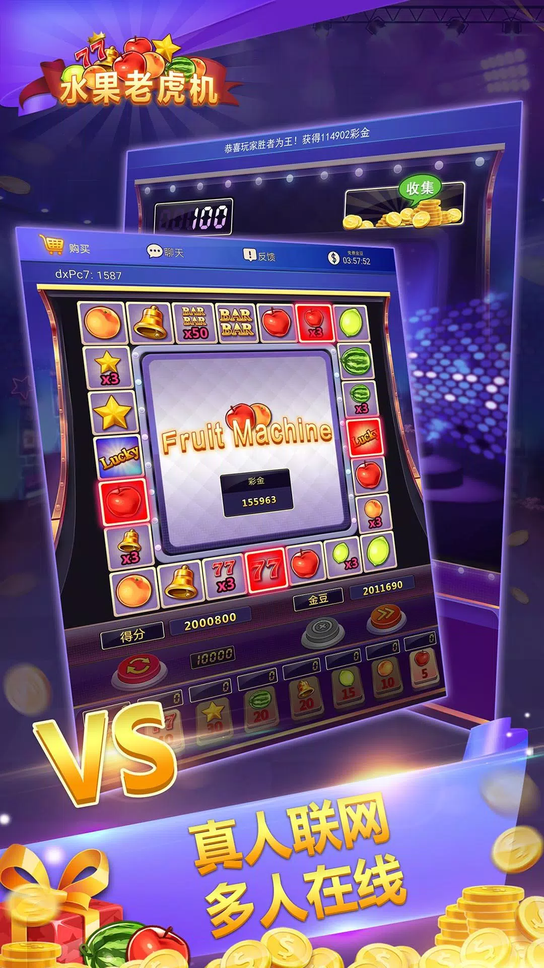 Schermata Fruit Machine - Mario Slots 3