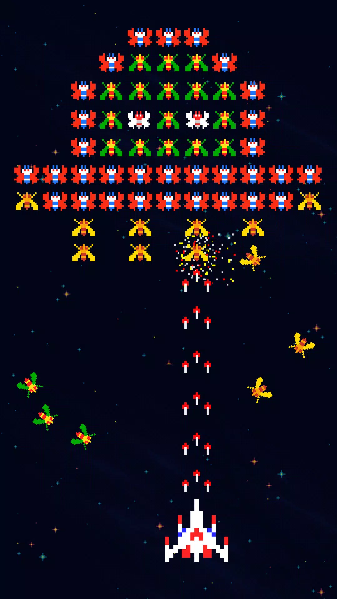 Falcon: Classic Space Invaders ဖန်သားပြင်ဓာတ်ပုံ 2