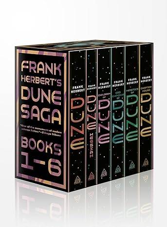 Enthält 6 Bücher Frank Herbert Dune Box Set