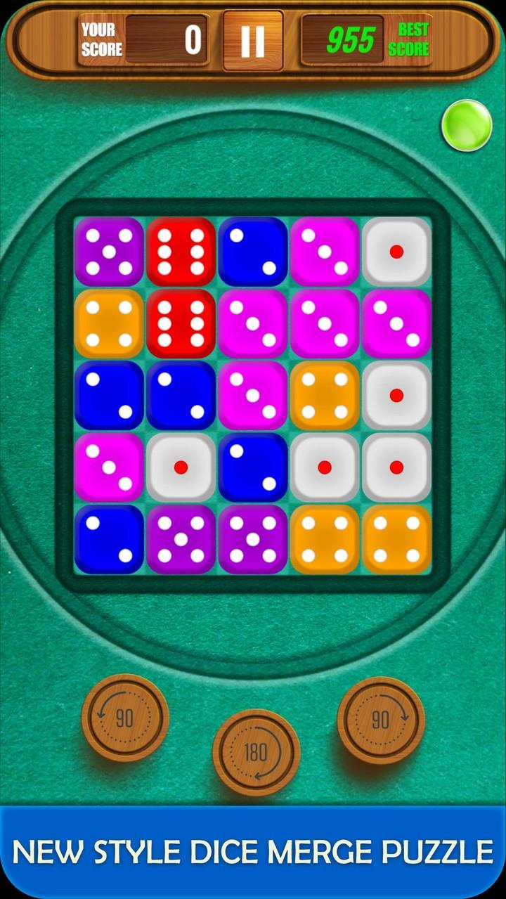 Dice Merge And Blast Puzzle Screenshot 0