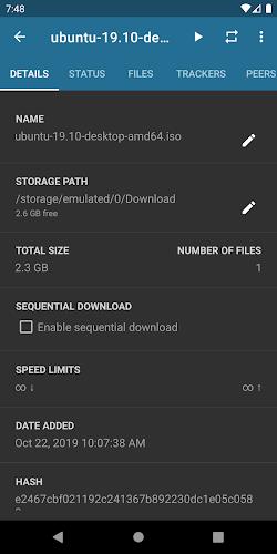 Flud - Torrent Downloader ภาพหน้าจอ 3