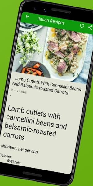 Italian Recipes スクリーンショット 0