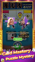 Blackjack 21-Mystery Puzzle Zrzut ekranu 3