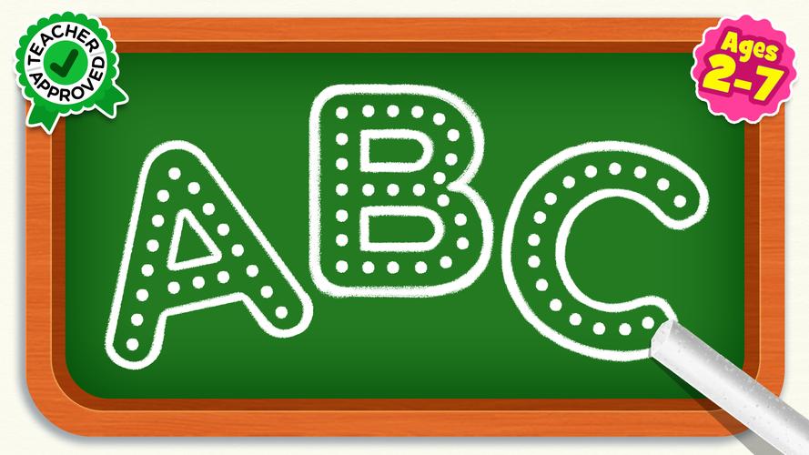 ABC Games: Tracing & phonics Ekran Görüntüsü 0