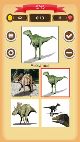 Dinosaurs Quiz ภาพหน้าจอ 1