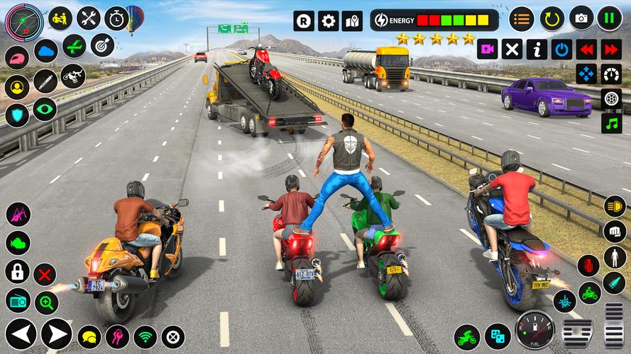 Indian Bike Gangster Simulator Tangkapan skrin 2