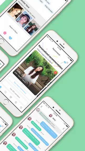 WowU– Face recognition Dating, Meet Singles & Chat应用截图第1张