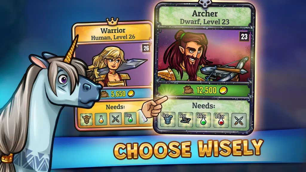 Hero Park: Shops & Dungeons Captura de pantalla 1