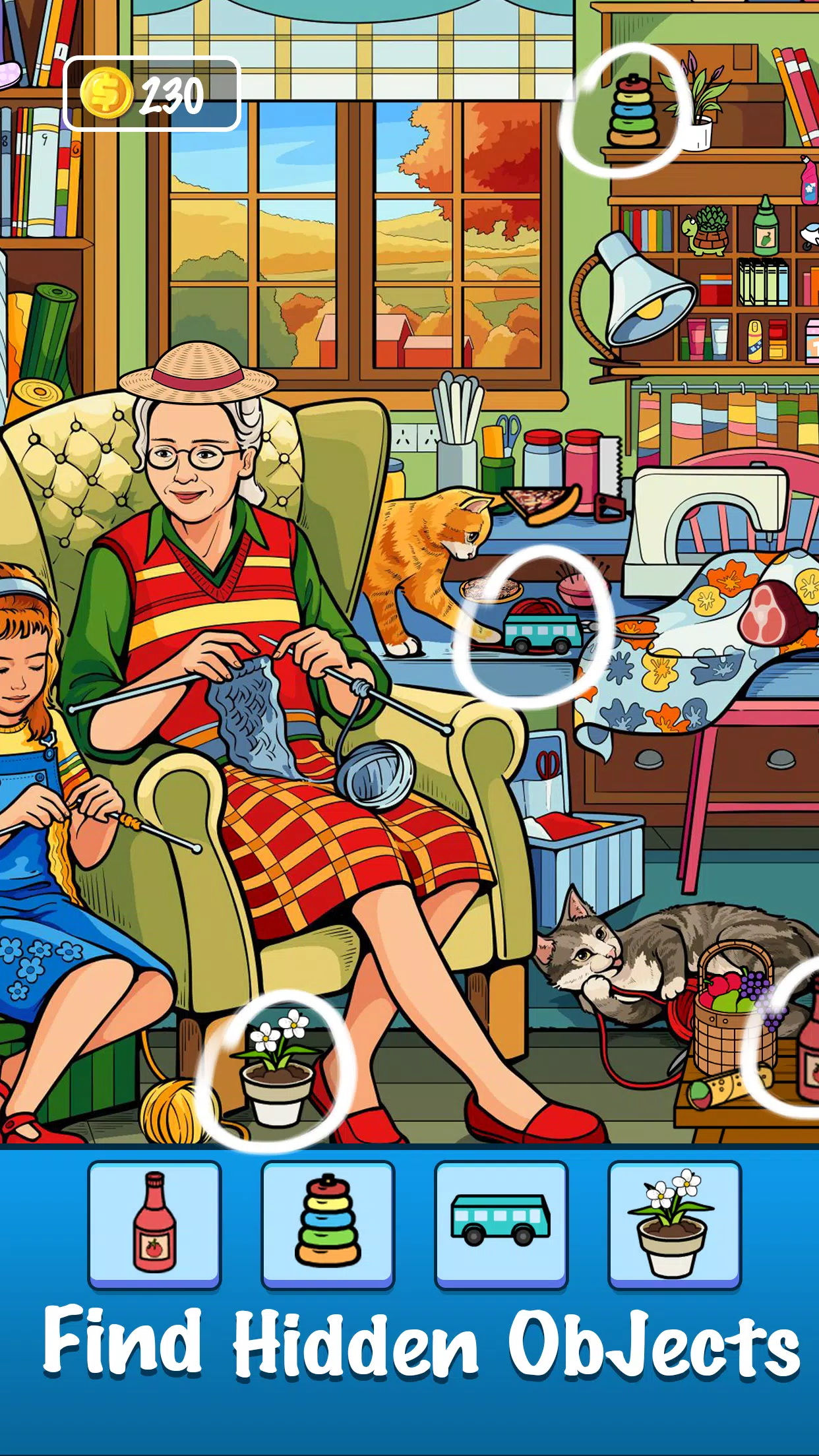 Find Tidy Hidden Objects Game Скриншот 2