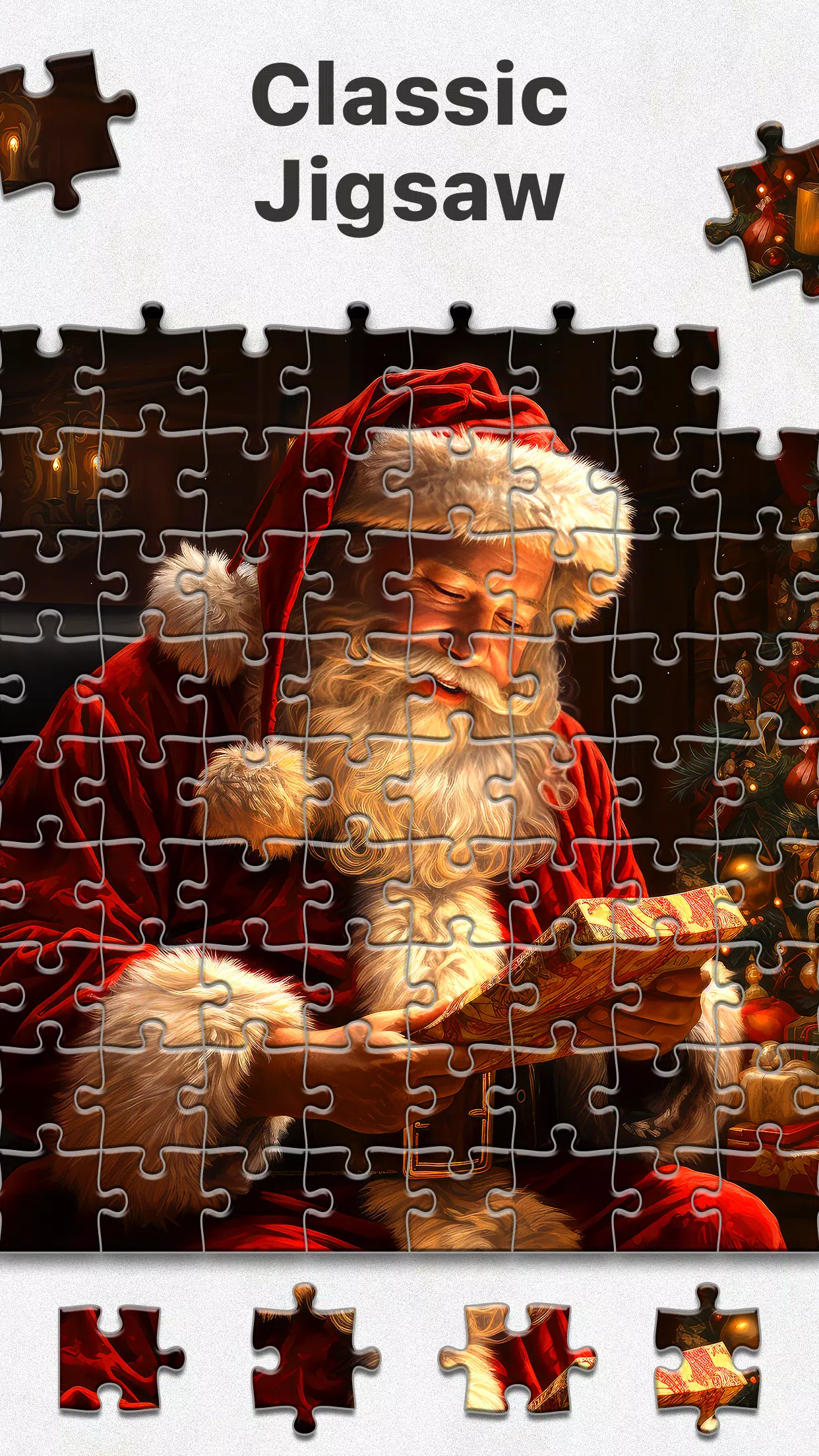 Christmas Jigsaw - Puzzle Game Ekran Görüntüsü 0