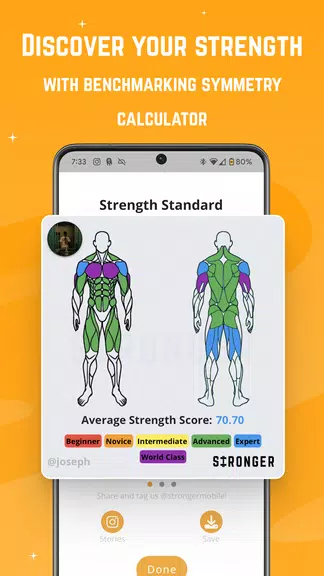 Stronger - Workout Gym Tracker Скриншот 1