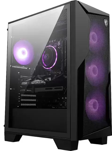 MSI - Codex R2 Gaming Desktop - Intel Core i5-14400F - หน่วยความจำ 16GB - Nvidia GeForce RTX 4060 - 1TB SSD - ดำ