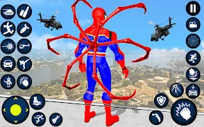 Spider Fighter Man: Rope Hero 스크린샷 0