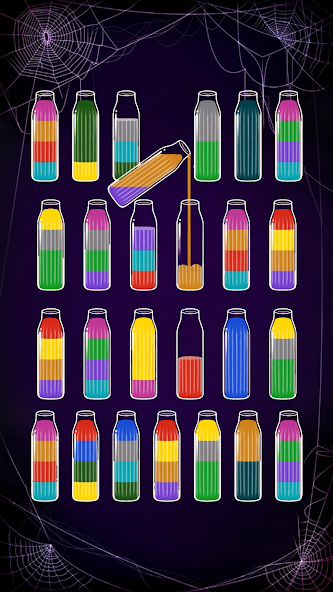 Soda Sort: Water Color Puzzle Mod Zrzut ekranu 1