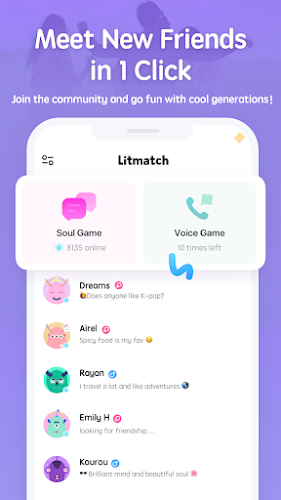 Litmatch—Make new friends 스크린샷 0
