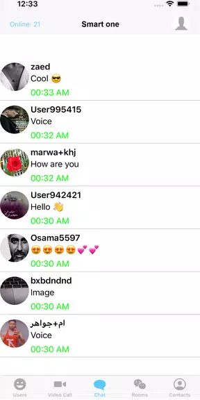 Tigi Chat :Public Chat &social Ekran Görüntüsü 3