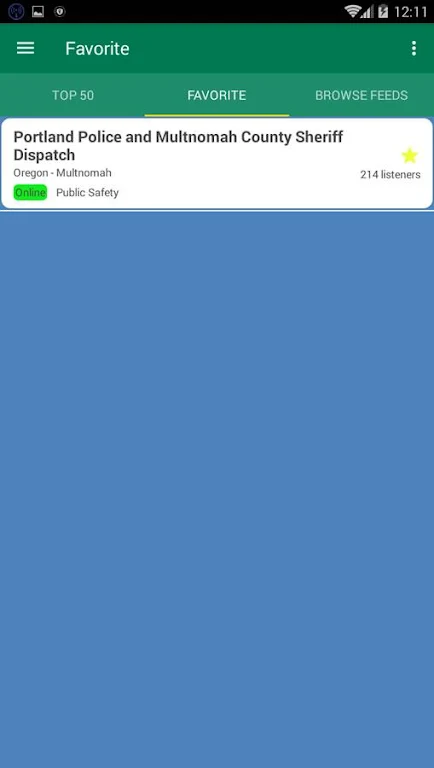 Portland Police Scanner Free Police Scanner App Screenshot 1