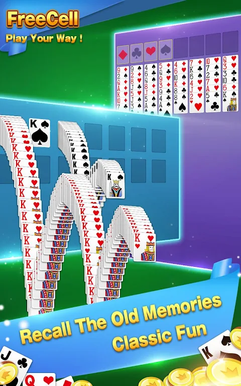 Solitaire - FreeCell Card Game ภาพหน้าจอ 0