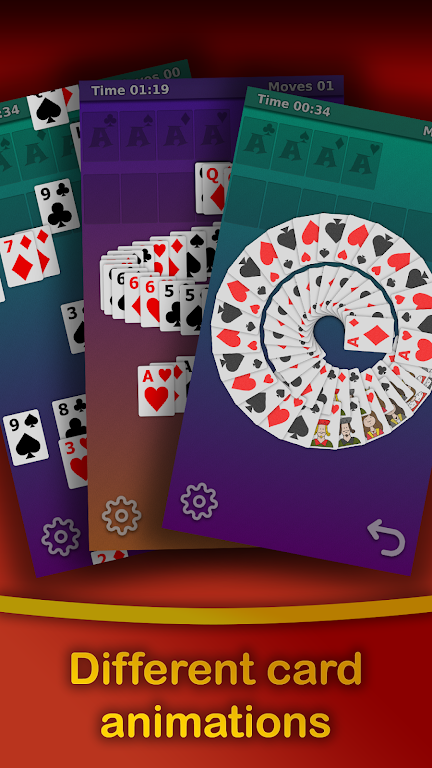 Klondike Solitaire - Free Capture d'écran 0