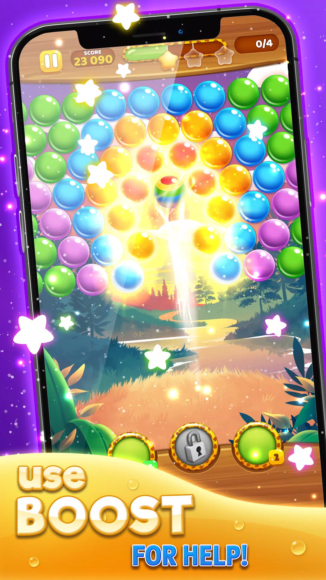 Bubble Pop: Wild Rescue Schermafbeelding 2