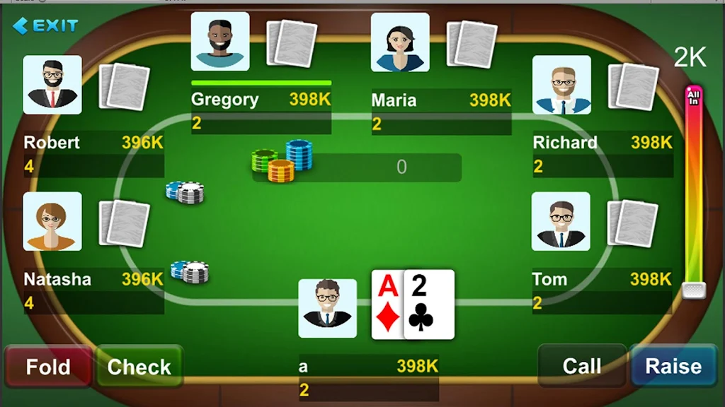 Casino Poker 777 Game Captura de pantalla 2