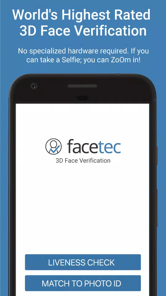 FaceTec Demo 스크린샷 0
