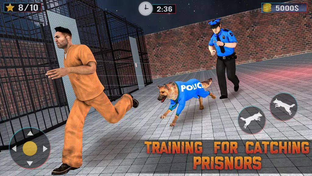 Police K9 Dog Training School: Dog Duty Simulator Schermafbeelding 2