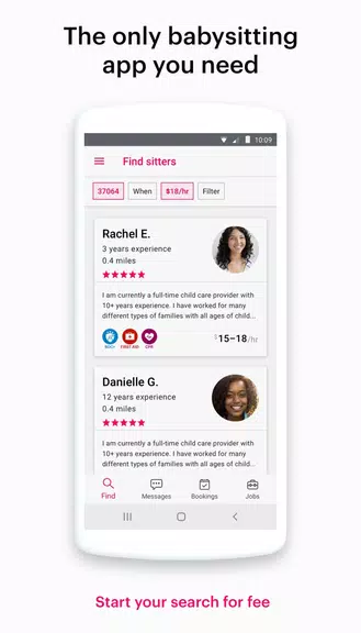 Sittercity: Find Child Care Captura de pantalla 0