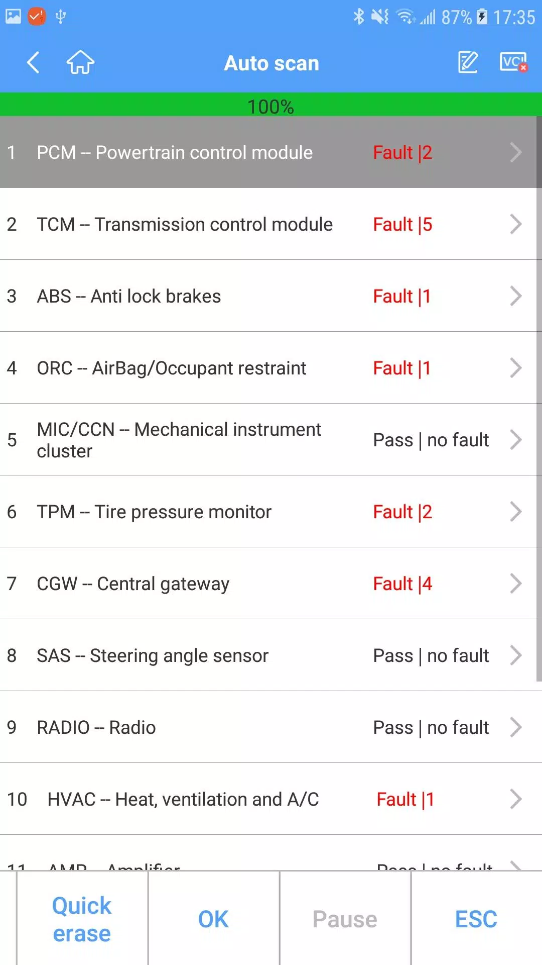 Autel MaxiAP200 Screenshot 3