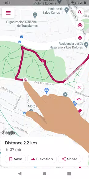 Just Draw It! - Route planner  スクリーンショット 0