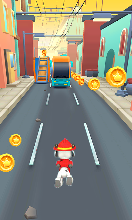 Run Paw Run Patrol Rush Dash Schermafbeelding 1