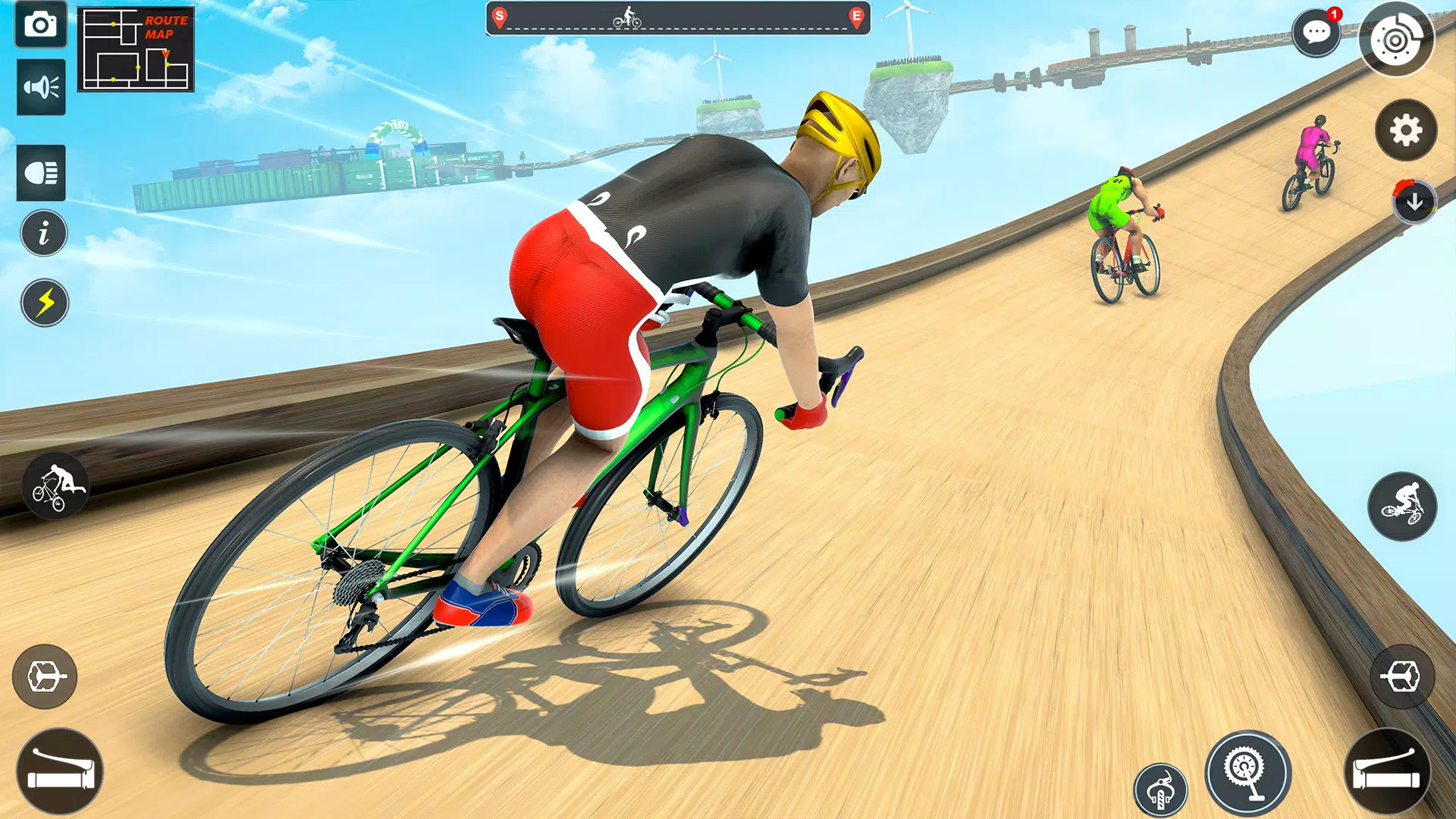 BMX Cycle Stunt Game 3D Screenshot 1