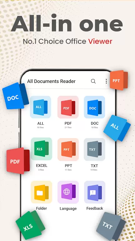 Document Reader PDF Reader Tangkapan skrin 0