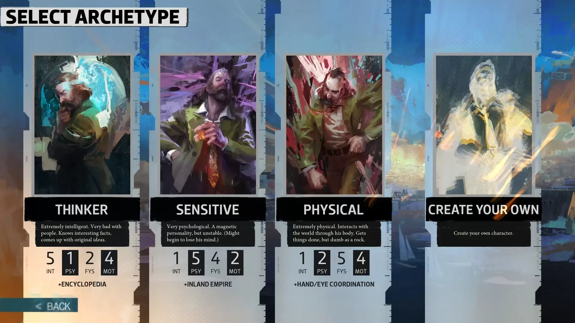 Disco Elysium Character Guide