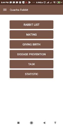 Schermata Quacha - Rabbit breeding manag 0