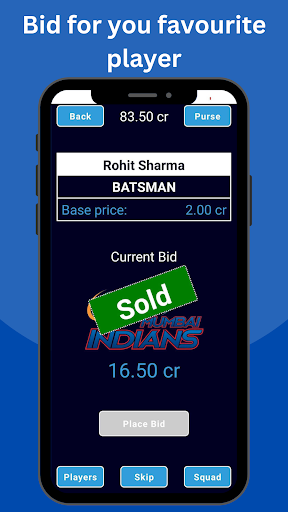 IPL Auction Game - IPL 2024 Schermafbeelding 2