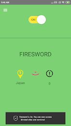 Firesword VPN & Proxy Schermafbeelding 0