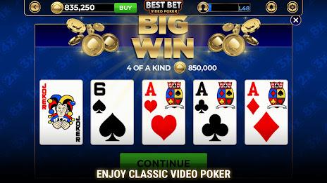 Best-Bet Video Poker स्क्रीनशॉट 1