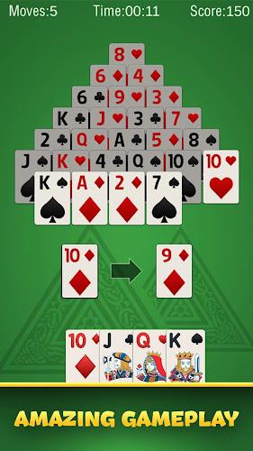 Pyramid Solitaire 2023 Ảnh chụp màn hình 1